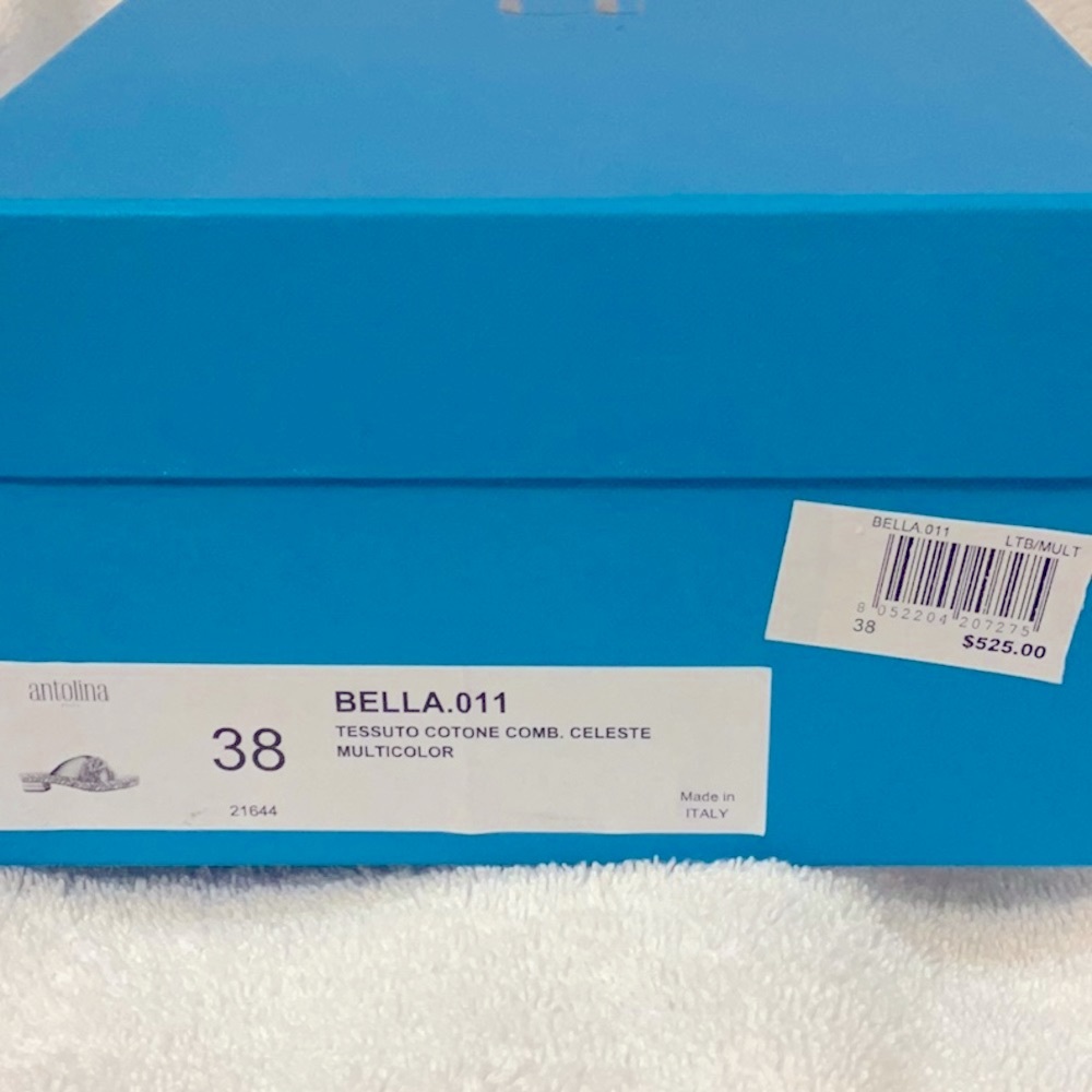 Anatolina Bella Slides, Size 38 (US 8) - Picture 9 of 11